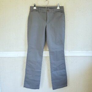 Old Navy Boot Cut Chino Pants, Gray, Women's size 8